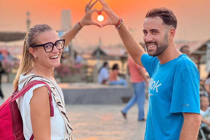 Experience the blend of tradition and modernity in Dubai as you explore iconic landmarks indulge in local flavors and enjoy a scenic Abra ride through bustling markets.